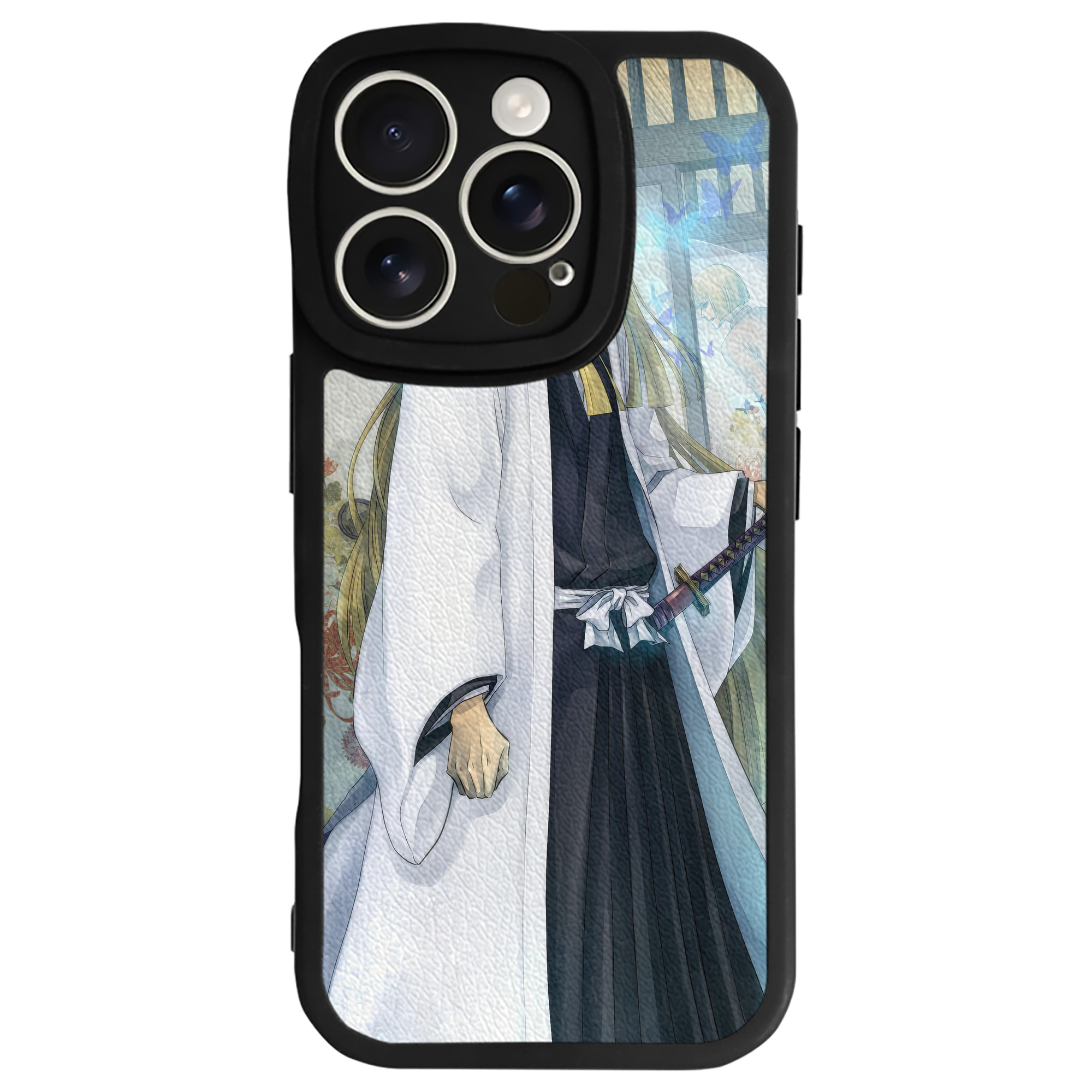 （画像用） ブリーチ BLEACH 【iPhone 16シリーズ対応】シリコンスマホケース（レザー調） 材質：シリコン